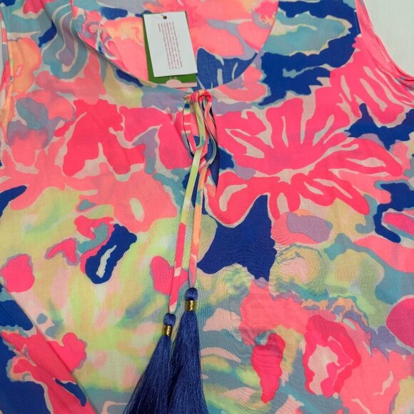 Lilly Pulitzer Benicia Tunic Dress XL Play Hermosa Print NWT - Picture 4 of 15
